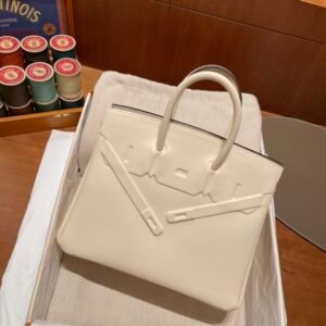 【I’m Birkin Bags】 Hermes Birkin Shadow i2  Nata Full Handmade