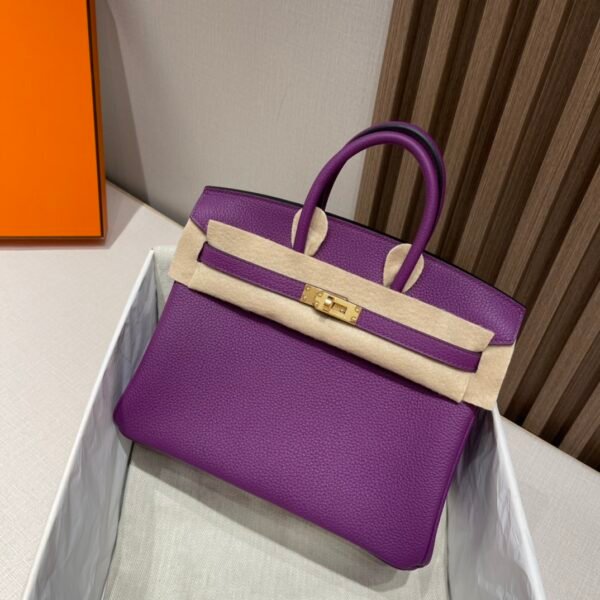 【I’m Birkin Bags】 Hermes Birkin 25CM P9 Anemone  GHW Full Handmade