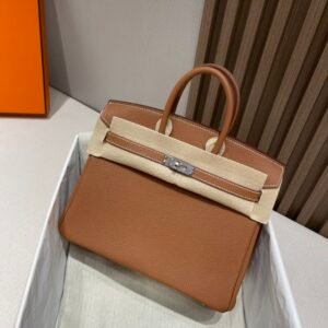 【I’m Birkin Bags】 Hermes Birkin 25CM CK37 SHW Full Handmade